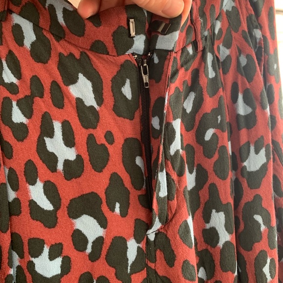 Mango - High Rise Casual Pants - Picture 6 of 6